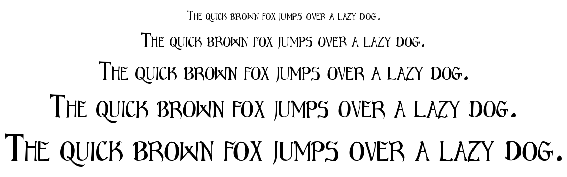 Bruce Standard Text font