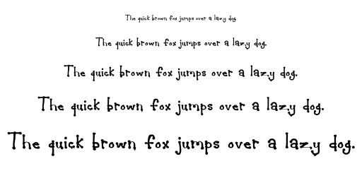 Jean Sun Ho font