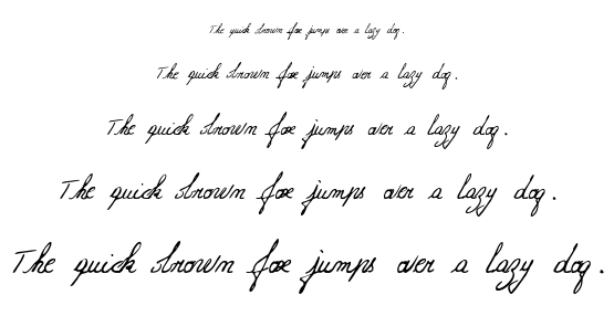Michelle font