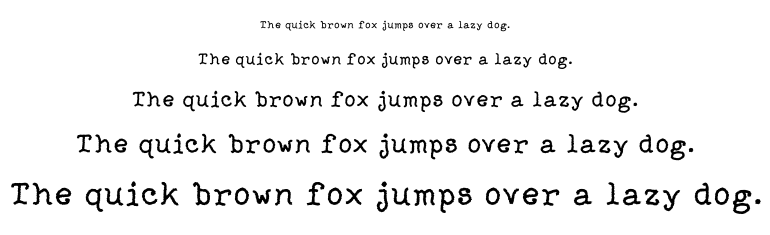 Righter font