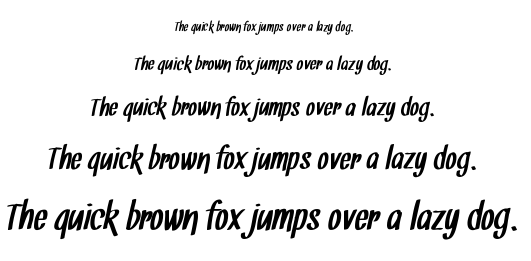 Snickles font