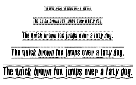 1980 Portable font