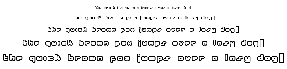 Bukkake font