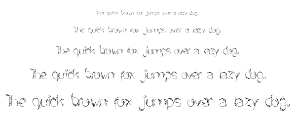 Bird Feather font