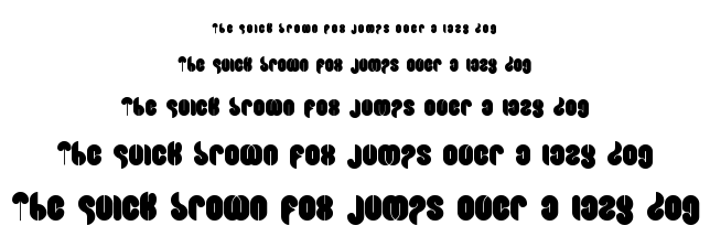 blowing bubble font