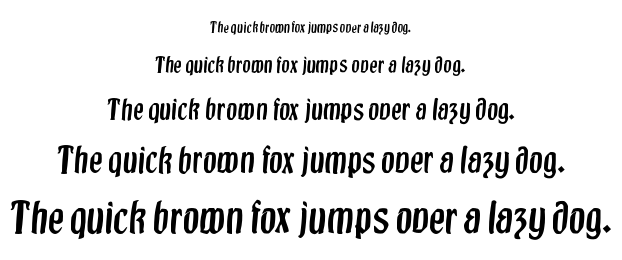 Burgfest font