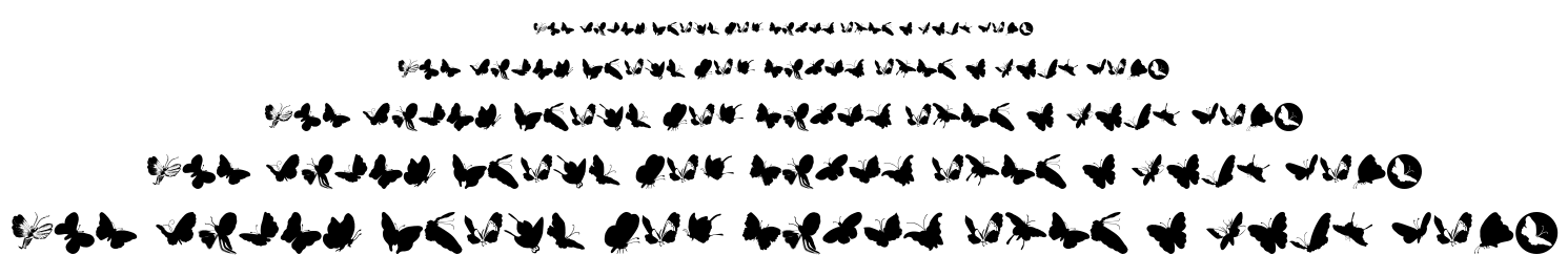 ButterFly font