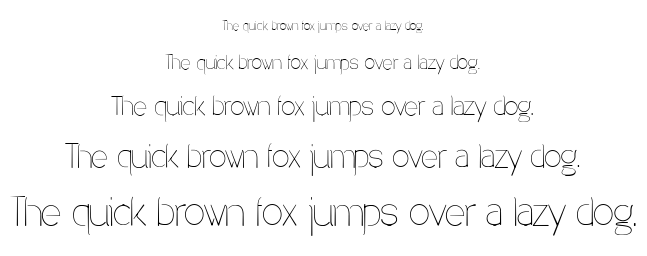 Denigan font