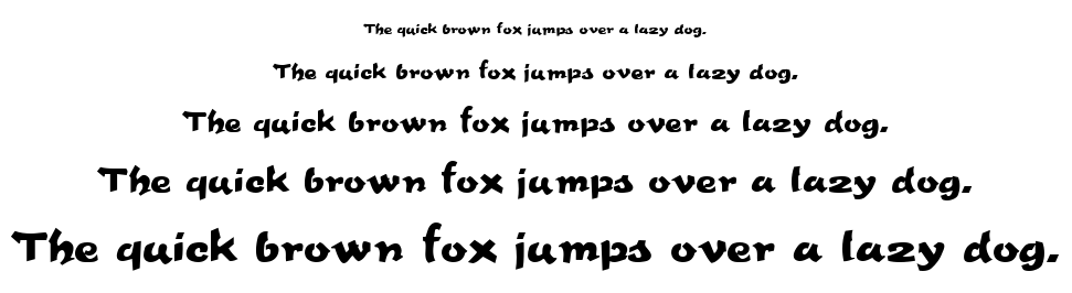 Fettash font