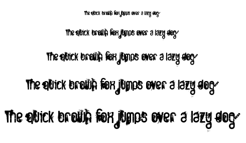 FT Twisted Ontogenesis font