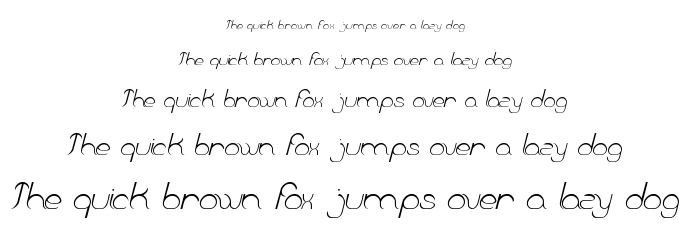 Falling In Love font