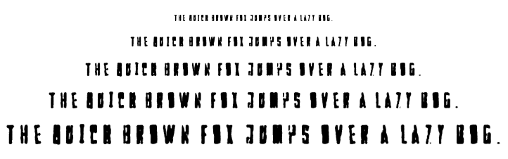 Faltura Alien font