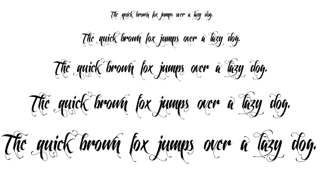 Feathergraphy font