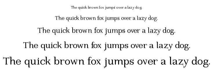 Imperium Serif font