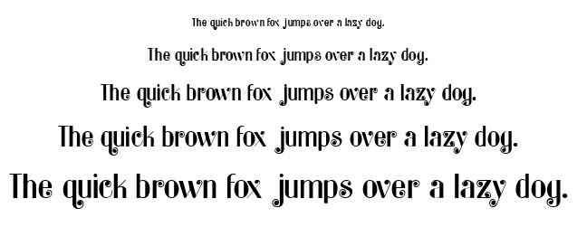 Kater Rino font