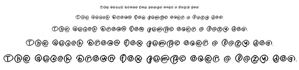 MKlammer Affen font