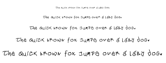 Mouse Graffity font