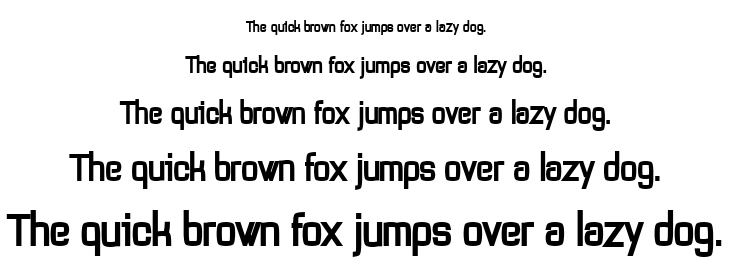 Tevegraphy font