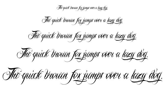 Nina Script font