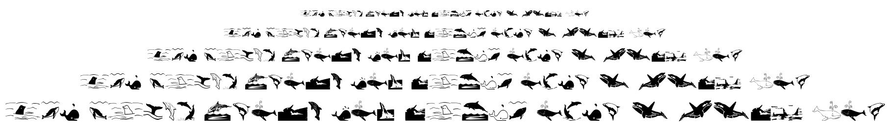 Orcas font