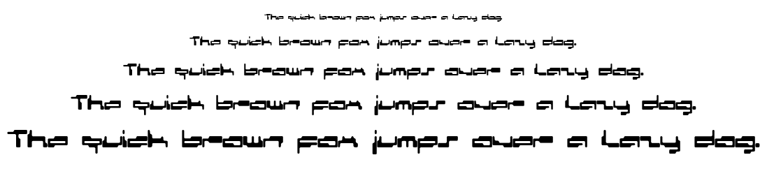 Personal Computer font