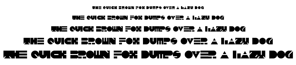 push the button font