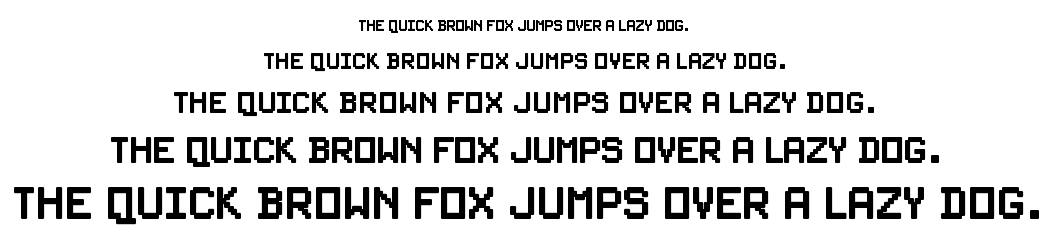 PixelSplitter font