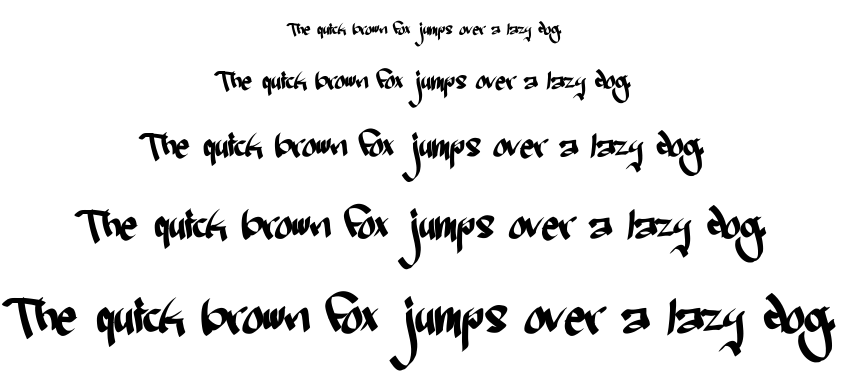 Ruthless Two font
