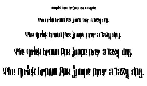 Servin’ For Salute font