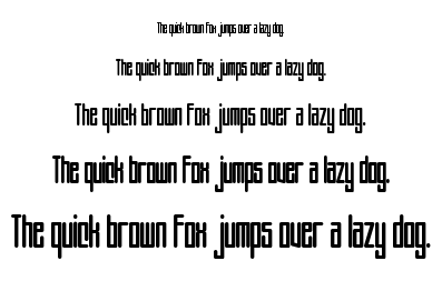 Squareworm font