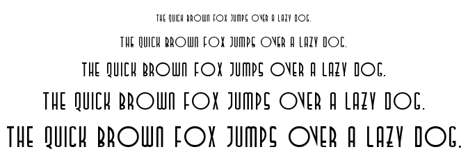 TallDeco font