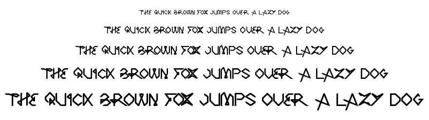 the art font