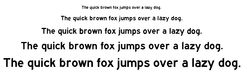 Traffic 4 font