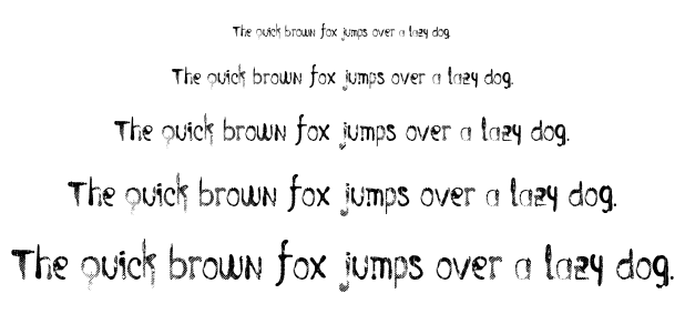 Vtks Entulho font