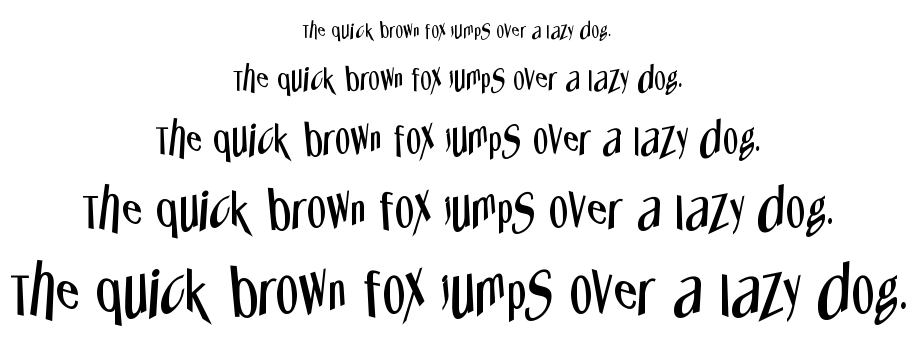 Whats Happened font