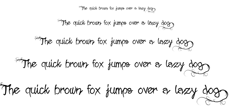 Wild Growth font