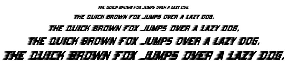 Barbatrick font