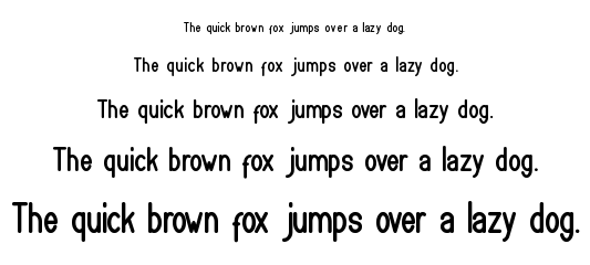bookmark font