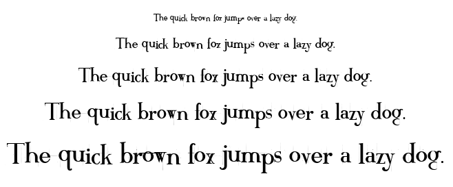 Crackin font
