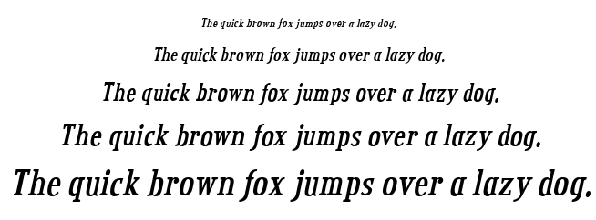 Credit Valley font