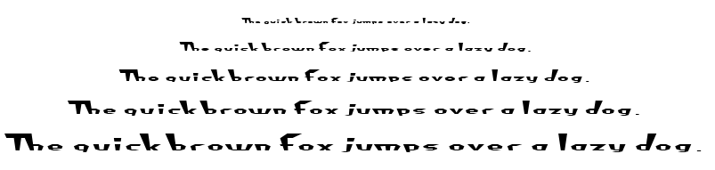 Fluoride Beings font