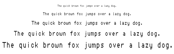 Hydrogen Type font