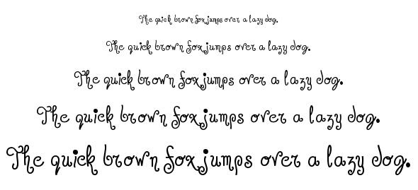 Jandles font