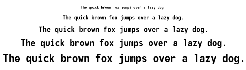 Monofonto font