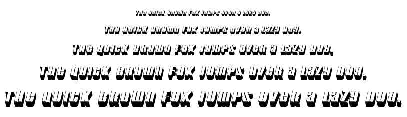 Motorcade font