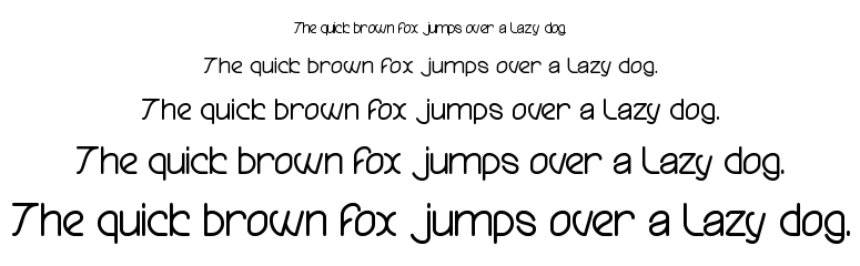 trees of happiness font
