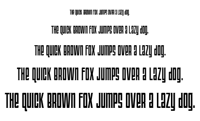Triac 71 font