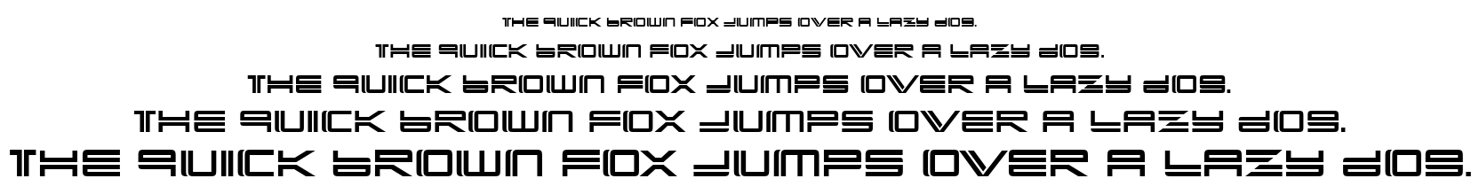 Yonder Recoil font