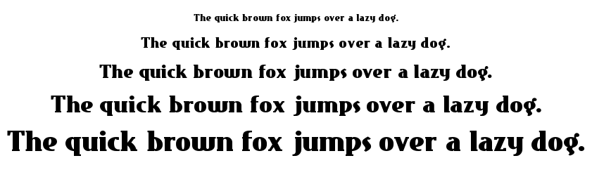 East Market font