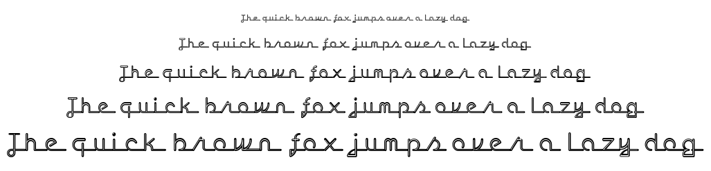 Lost Wages font